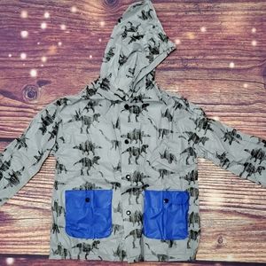 Boys Dinosaur Rain Coat New 2T